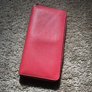 Coach Red Wallet